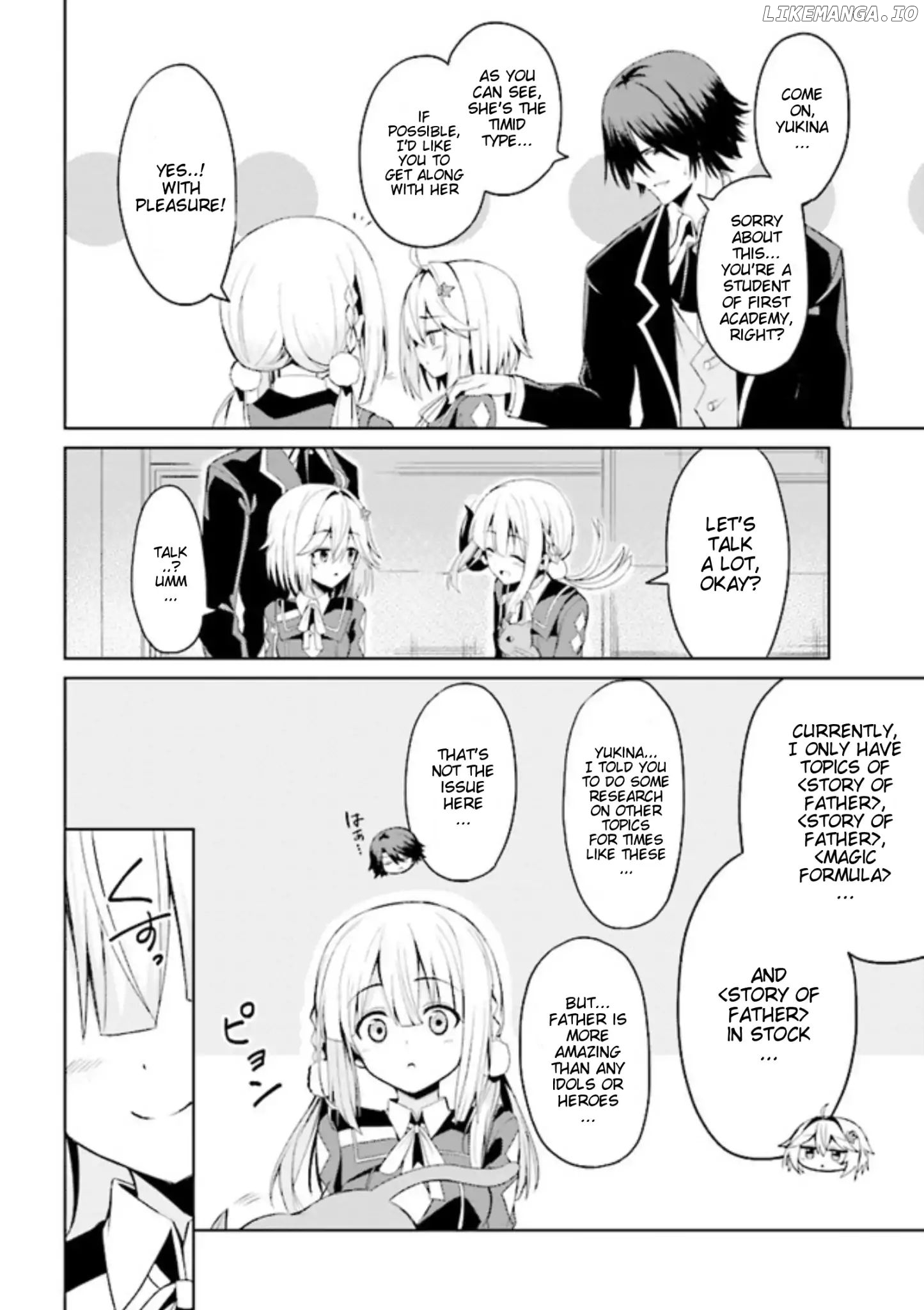 If Only It's An Ideal Daughter, Would You Even Pamper The World's Strongest? chapter 2.2 - page 19