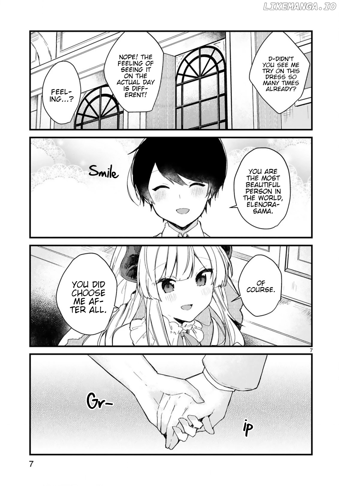 Maou-sama to Kekkonshitai (Serialization) chapter 18 - page 7