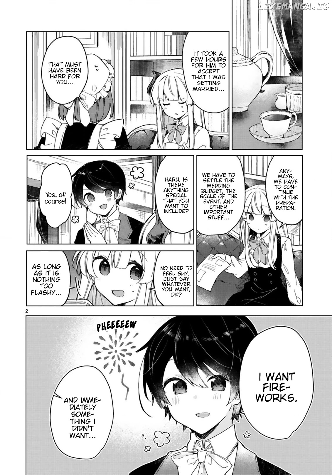 Maou-sama to Kekkonshitai (Serialization) chapter 17 - page 2