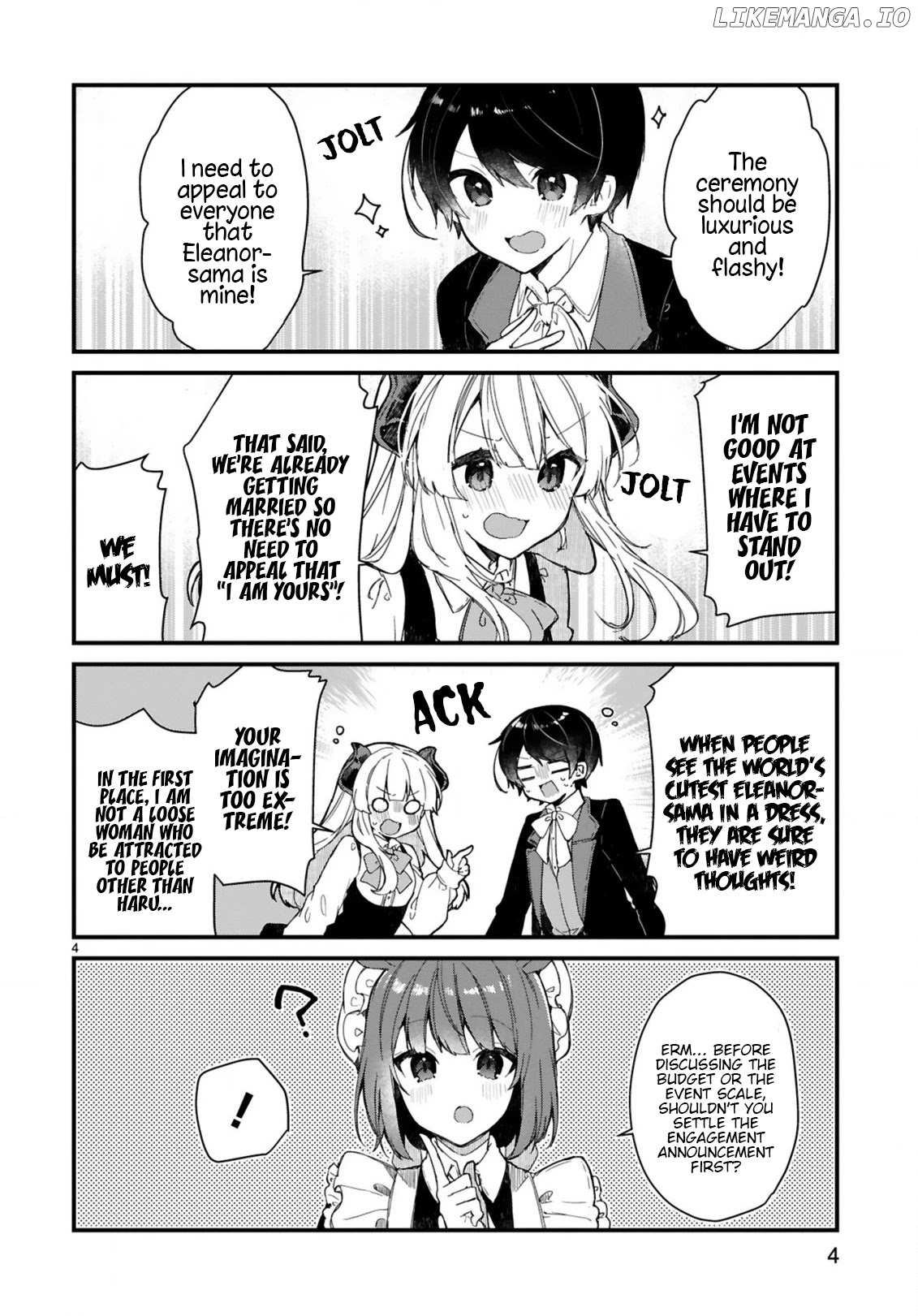 Maou-sama to Kekkonshitai (Serialization) chapter 17 - page 4