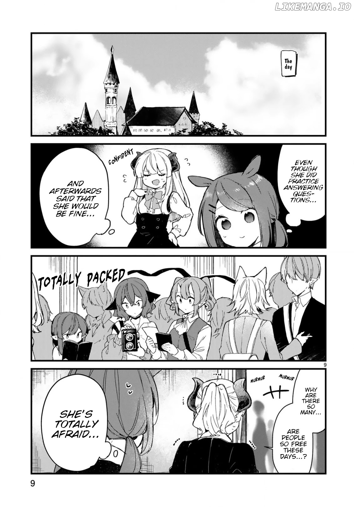 Maou-sama to Kekkonshitai (Serialization) chapter 17 - page 9