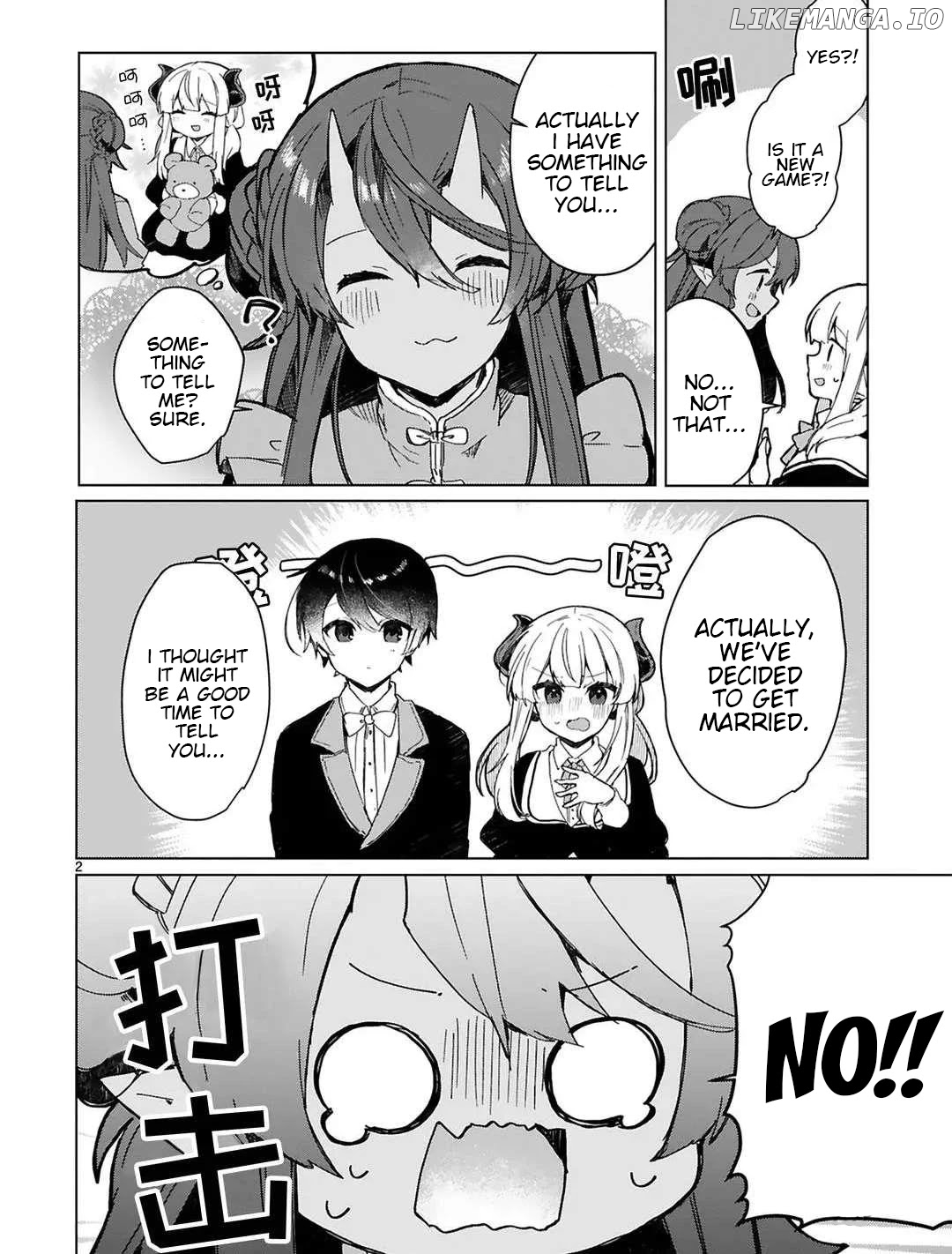 Maou-sama to Kekkonshitai (Serialization) chapter 16 - page 2