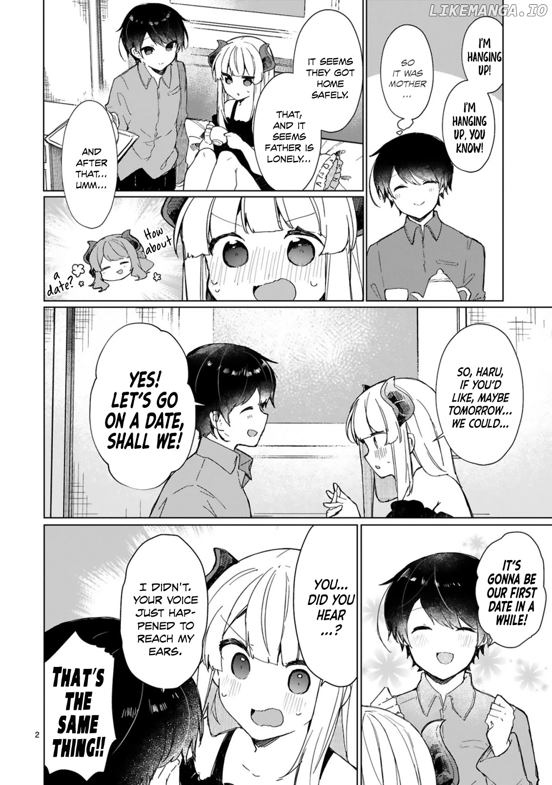 Maou-sama to Kekkonshitai (Serialization) chapter 15 - page 3