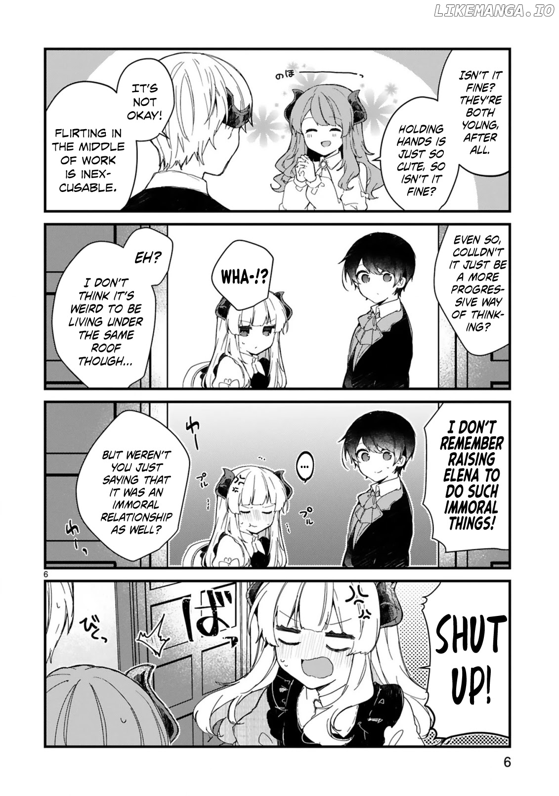 Maou-sama to Kekkonshitai (Serialization) chapter 14 - page 7