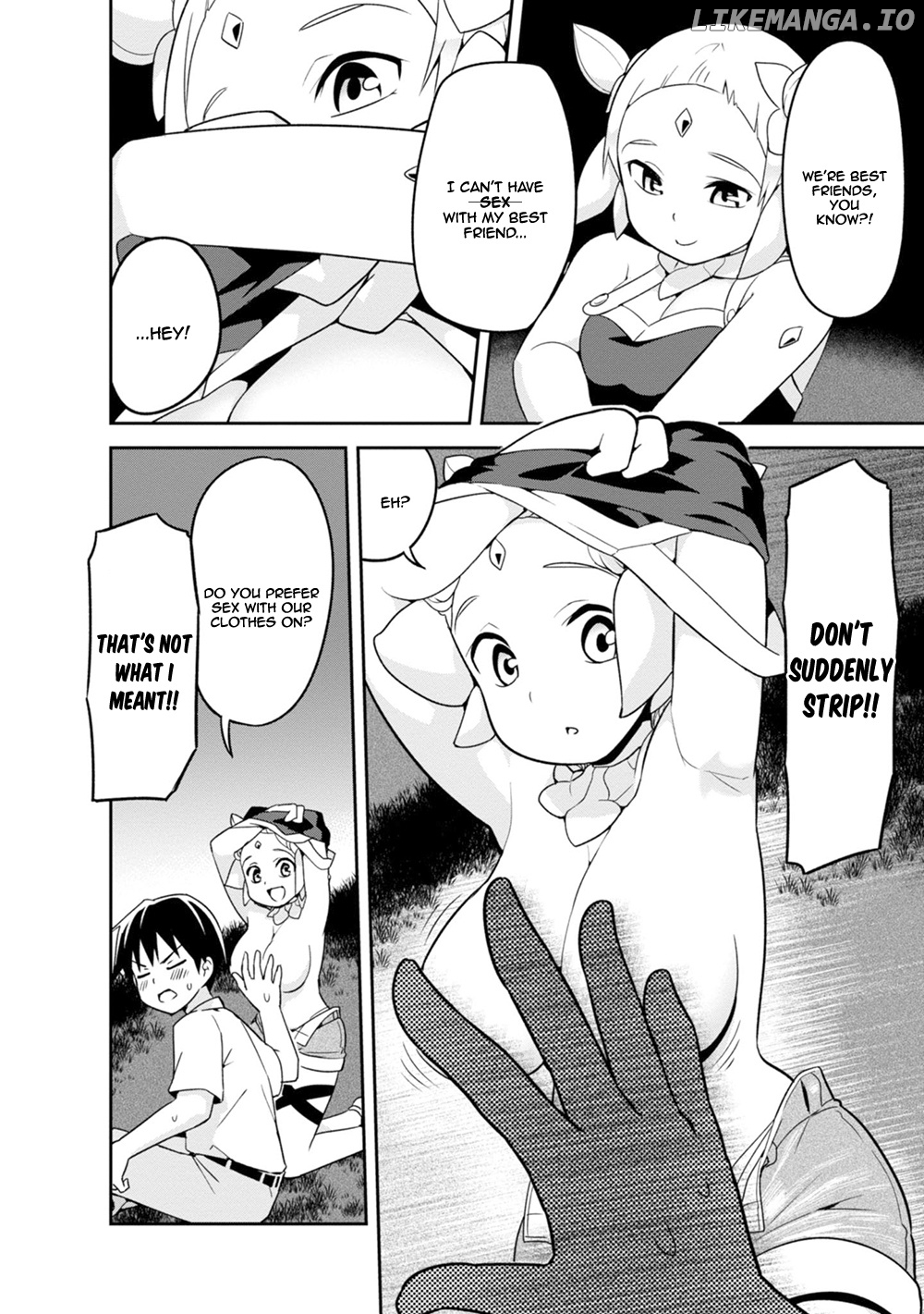 Sekai wo Sukuu Tame ni Watashi to Asa Chun Dekimasu ka? chapter 4 - page 21