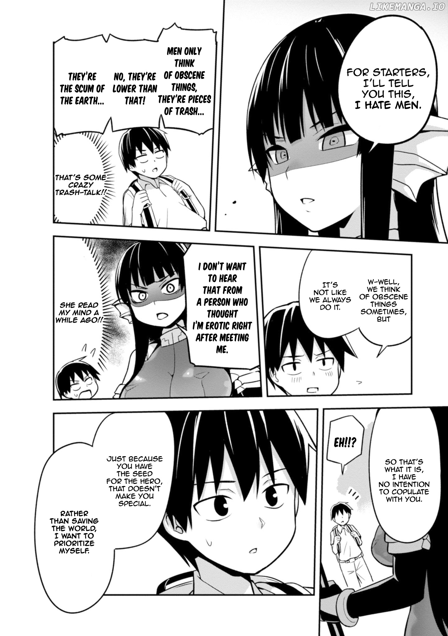 Sekai wo Sukuu Tame ni Watashi to Asa Chun Dekimasu ka? chapter 3 - page 9