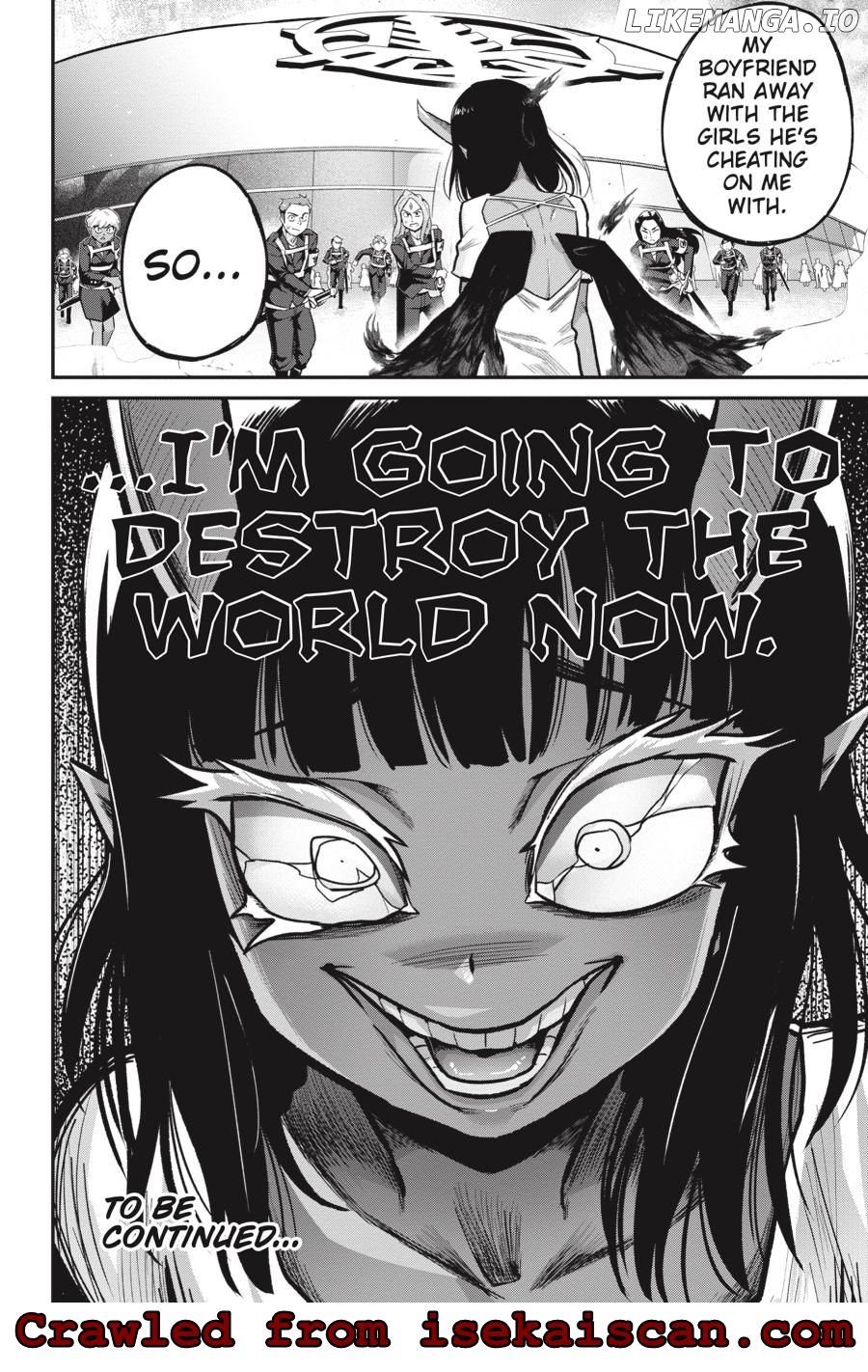 Sekai wo Sukuu Tame ni Watashi to Asa Chun Dekimasu ka? chapter 21 - page 22