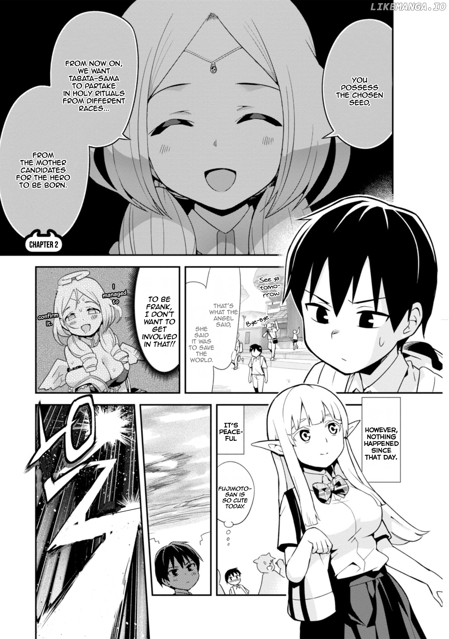 Sekai wo Sukuu Tame ni Watashi to Asa Chun Dekimasu ka? chapter 2 - page 2