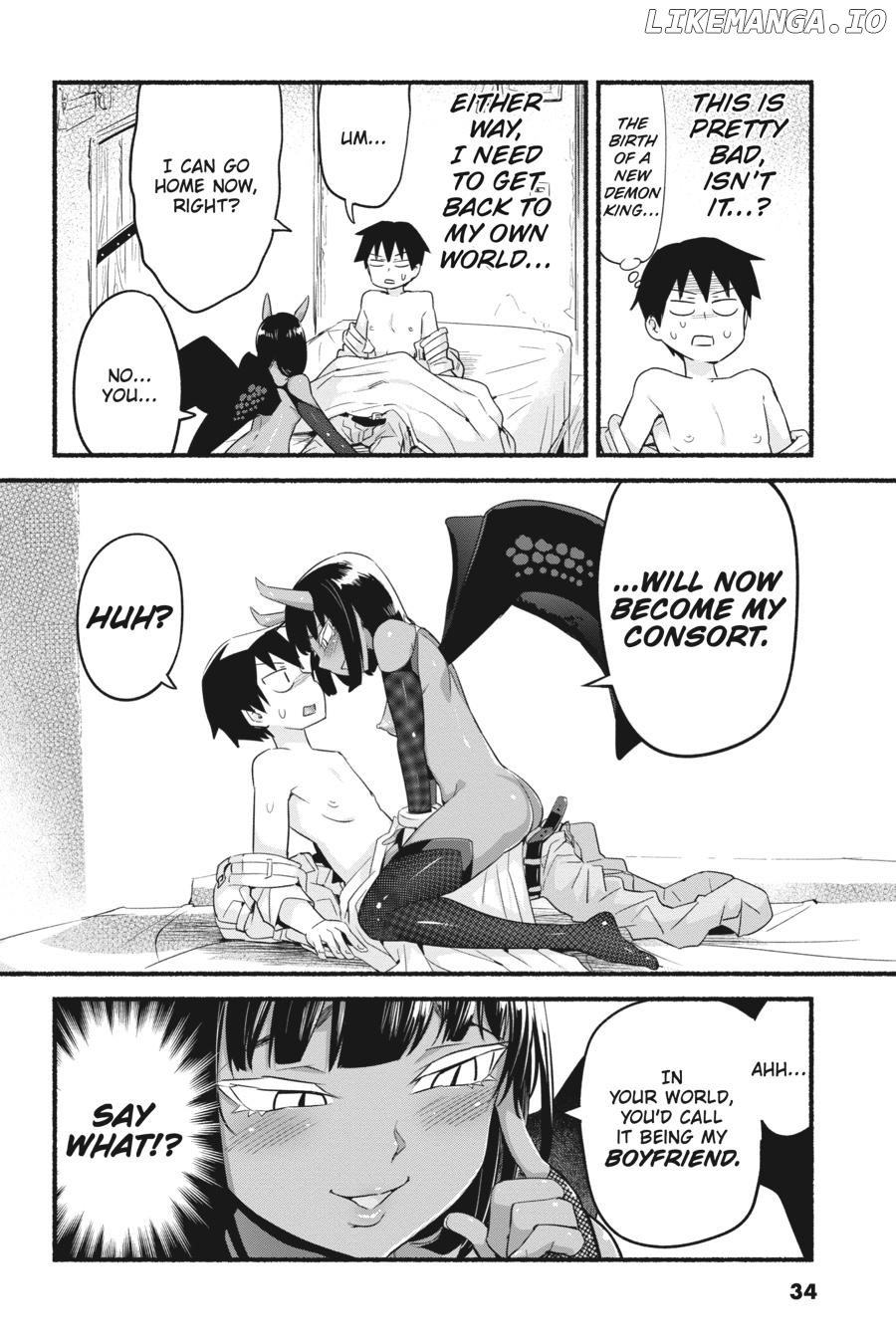 Sekai wo Sukuu Tame ni Watashi to Asa Chun Dekimasu ka? chapter 11 - page 34