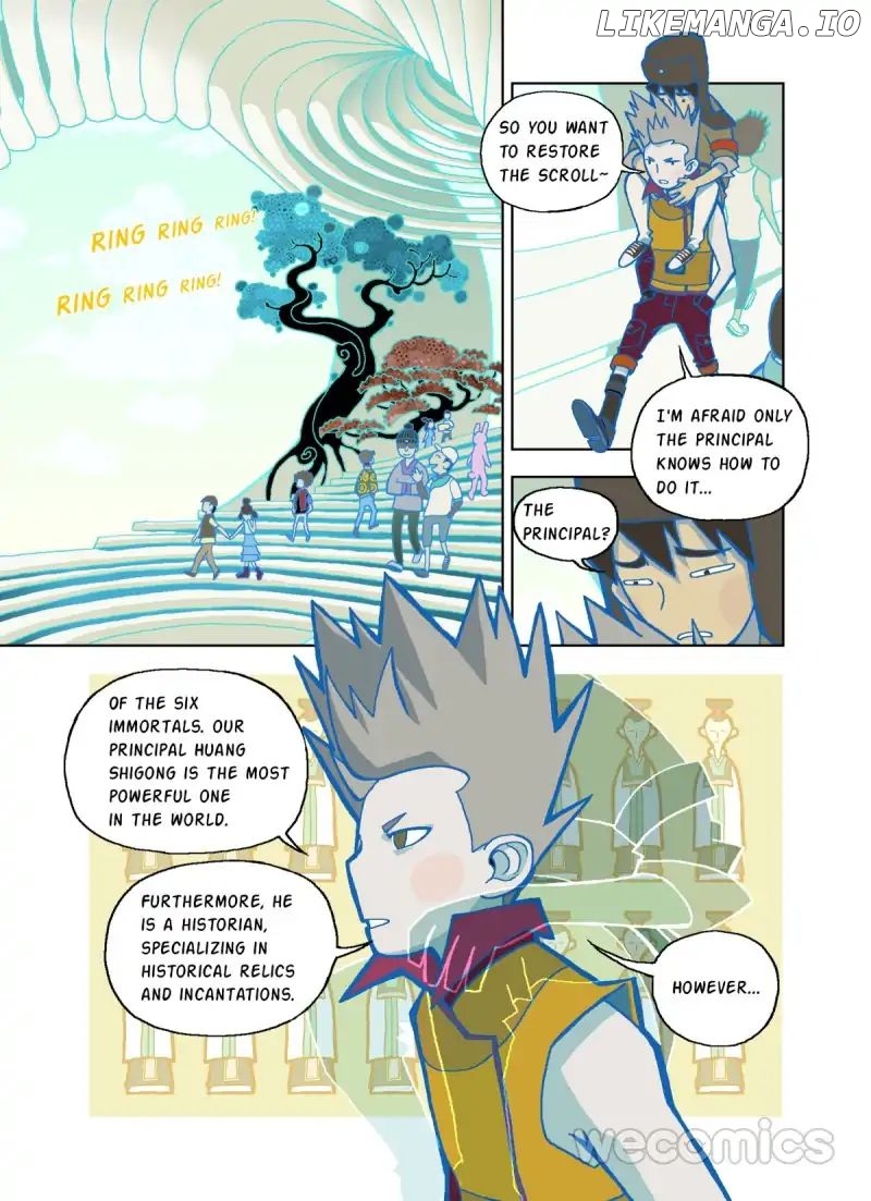 The God Of The Land And Grain’S Mountain River Map chapter 4 - page 16