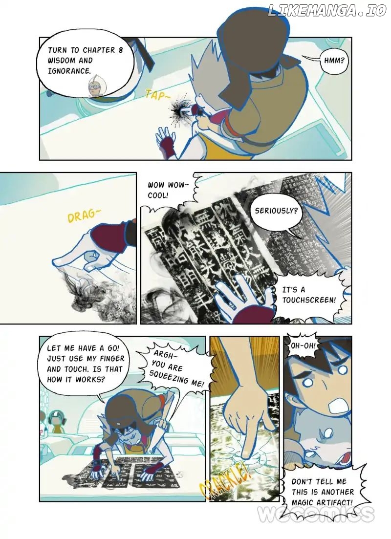 The God Of The Land And Grain’S Mountain River Map chapter 4 - page 8