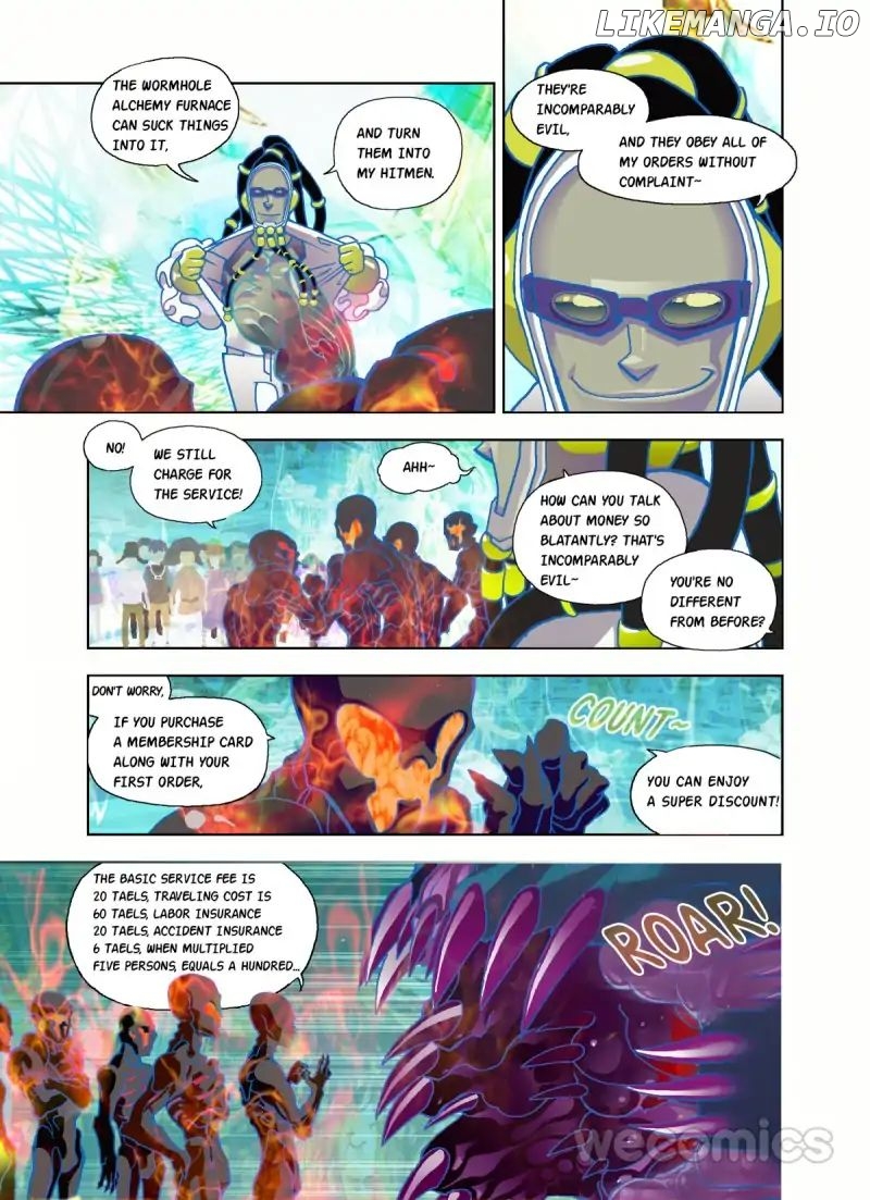 The God Of The Land And Grain’S Mountain River Map chapter 35 - page 4
