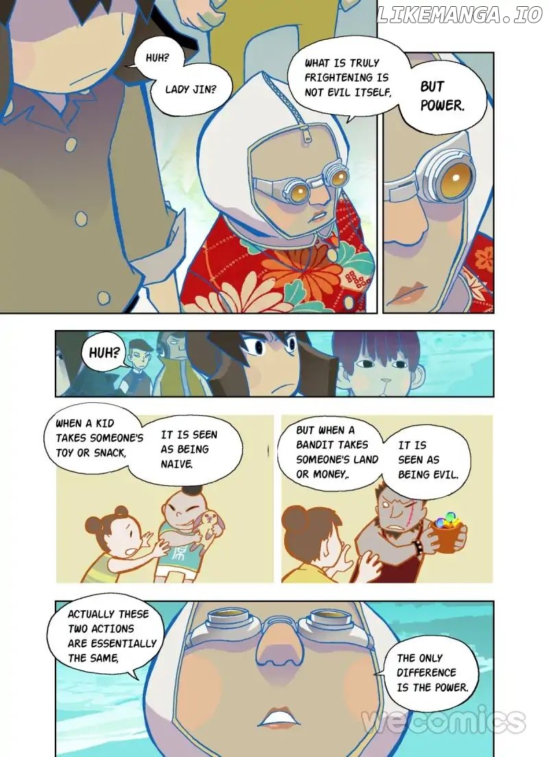 The God Of The Land And Grain’S Mountain River Map chapter 35 - page 6