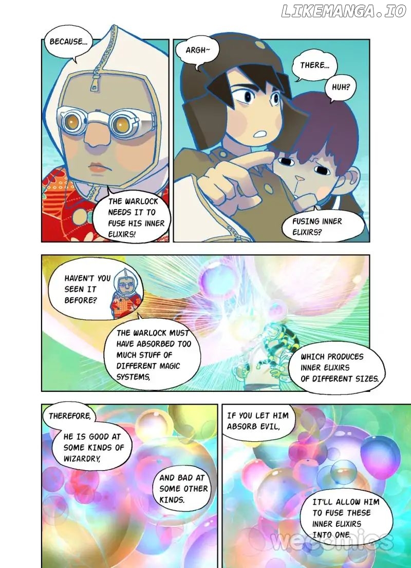 The God Of The Land And Grain’S Mountain River Map chapter 35 - page 9