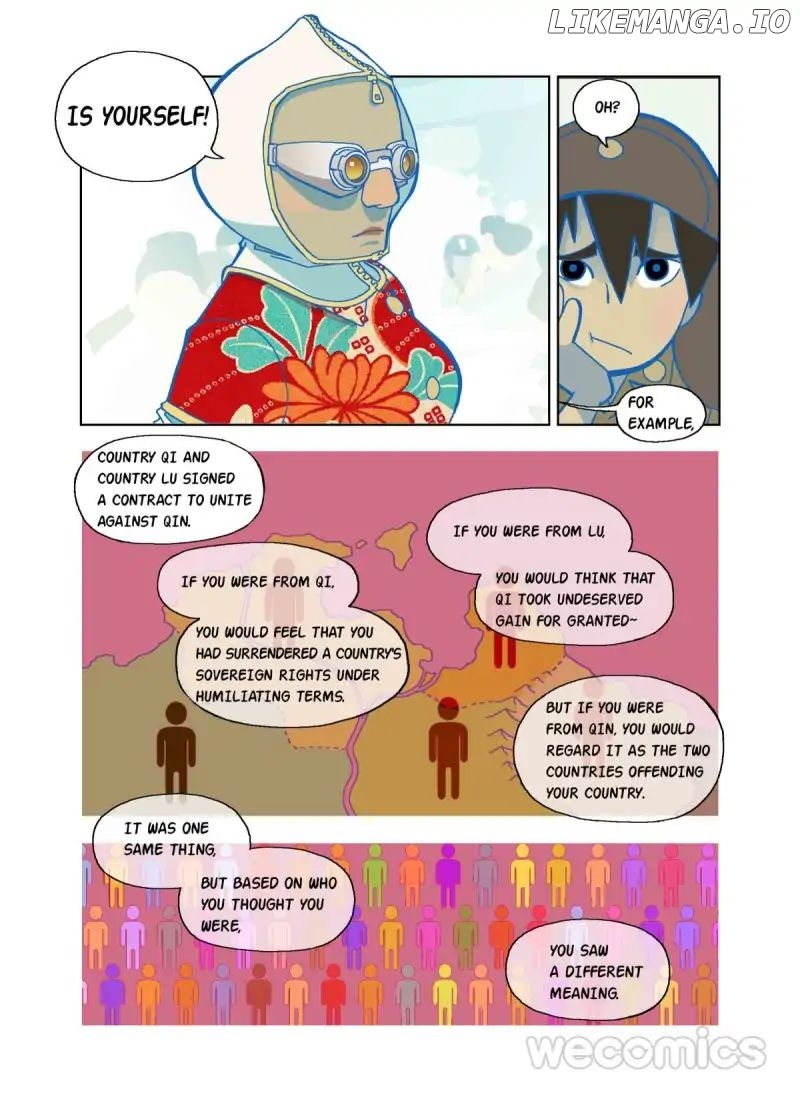 The God Of The Land And Grain’S Mountain River Map chapter 41 - page 22
