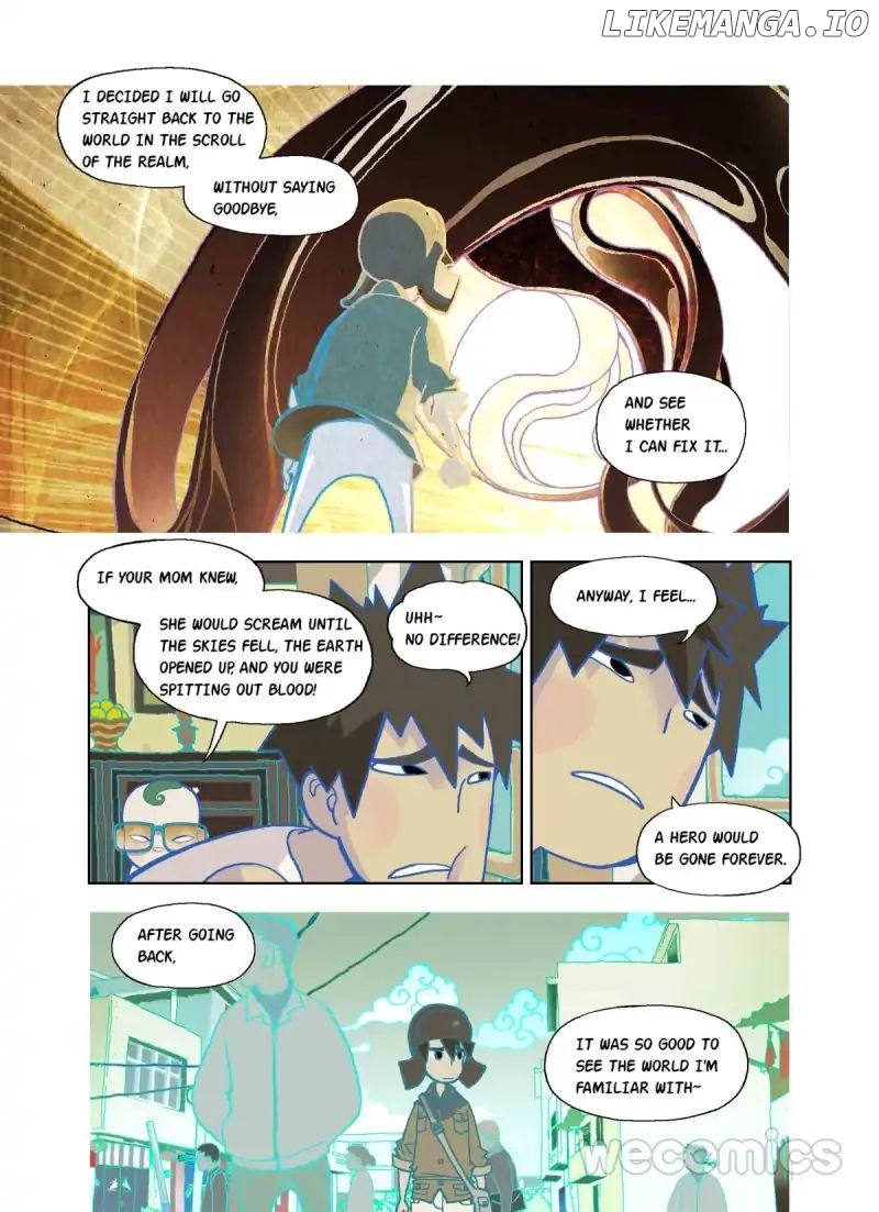 The God Of The Land And Grain’S Mountain River Map chapter 41 - page 4