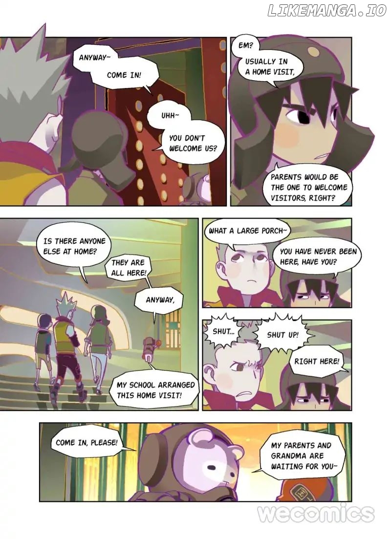 The God Of The Land And Grain’S Mountain River Map chapter 42 - page 16