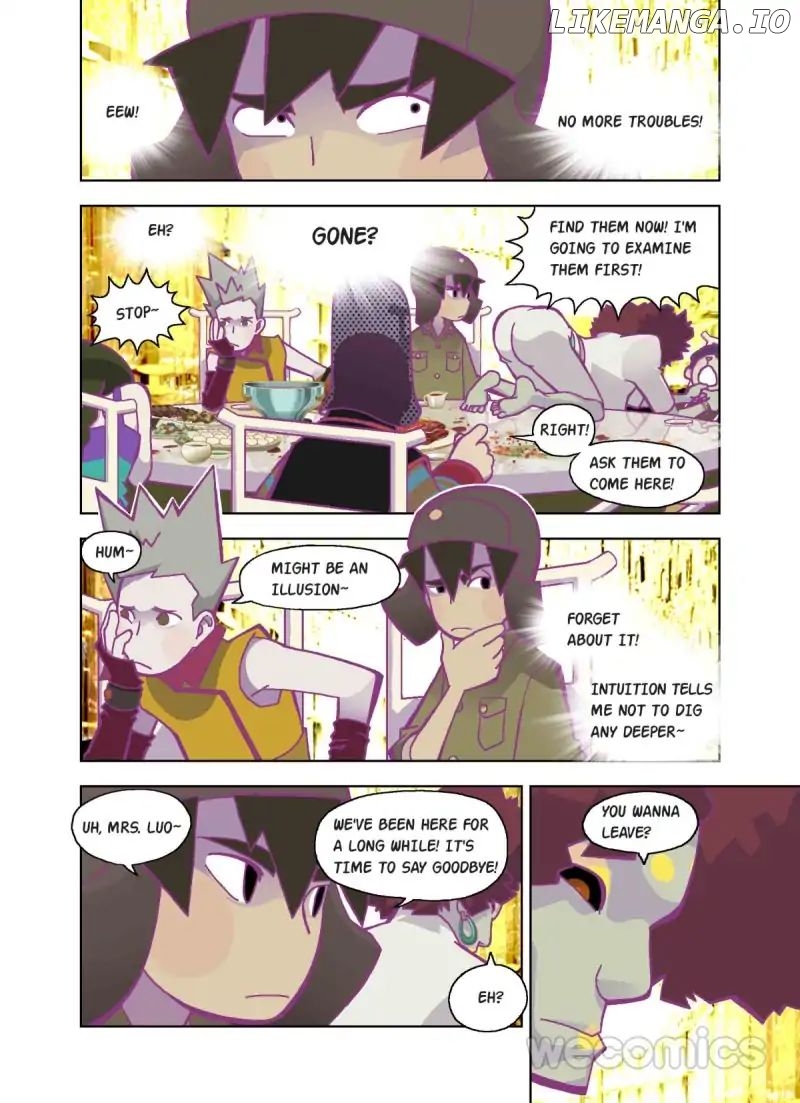 The God Of The Land And Grain’S Mountain River Map chapter 45 - page 7