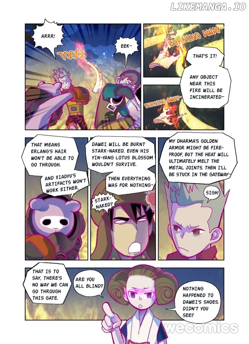 The God Of The Land And Grain’S Mountain River Map chapter 6 - page 12