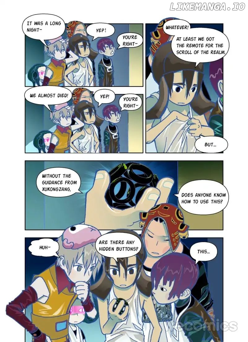 The God Of The Land And Grain’S Mountain River Map chapter 20 - page 13