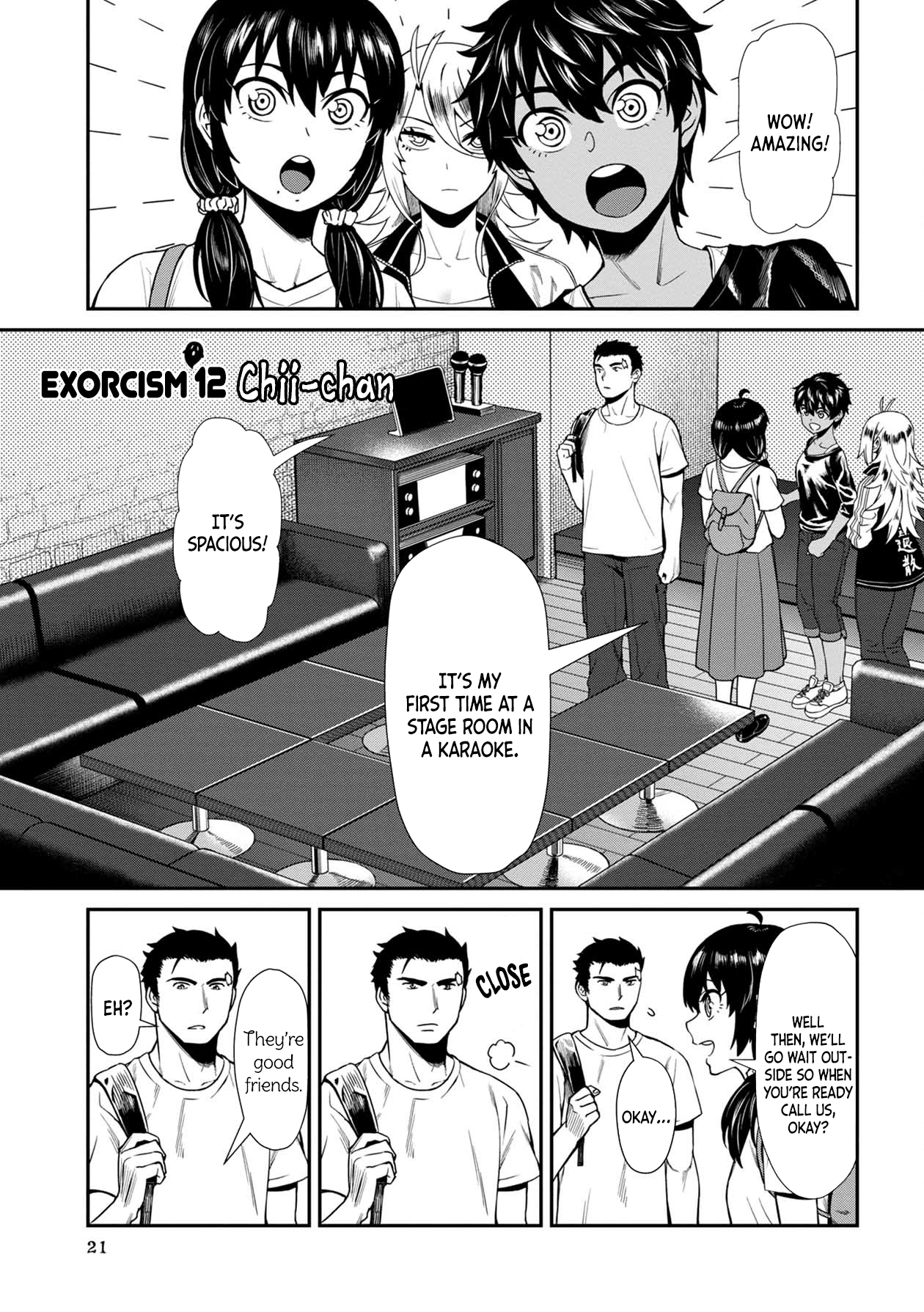 Bad Girl-Exorcist Reina chapter 12 - page 1