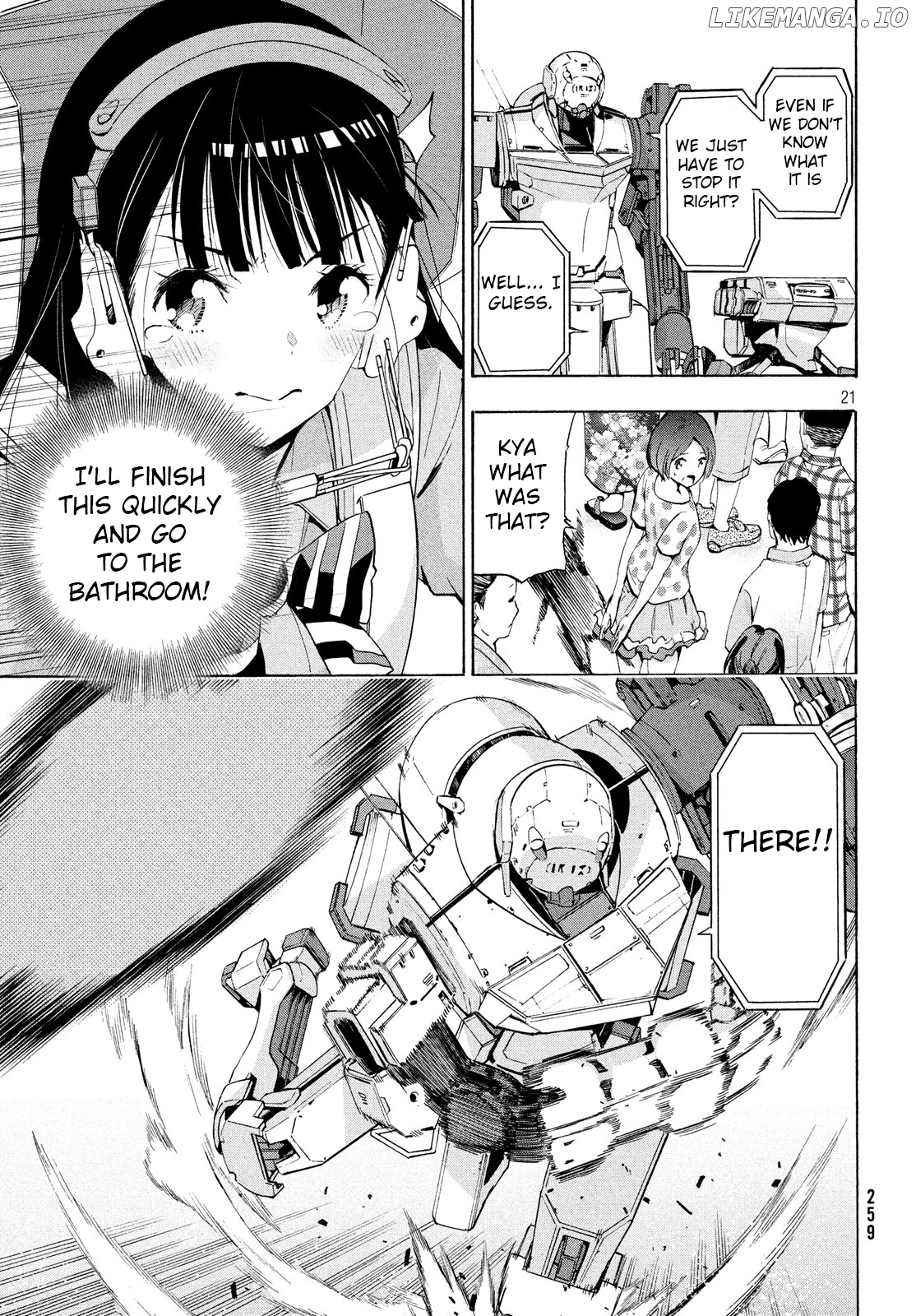 Robot Izonkei Joshi No Meiwaku Na Nichijou chapter 7.1 - page 8