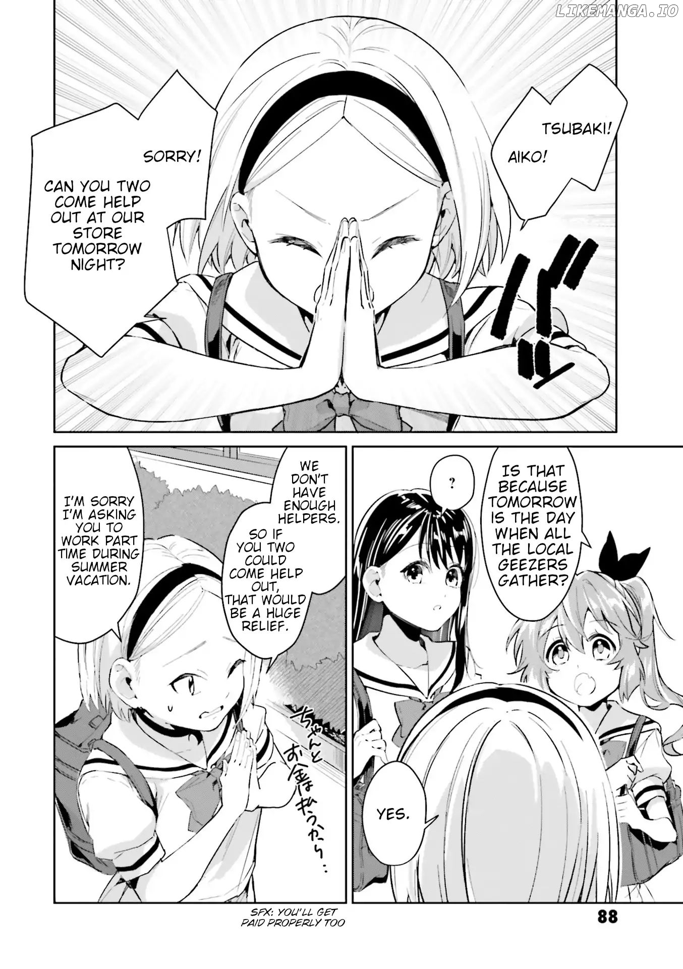 Tsubaki-Sama Wa Sakihokore Nai chapter 13 - page 2