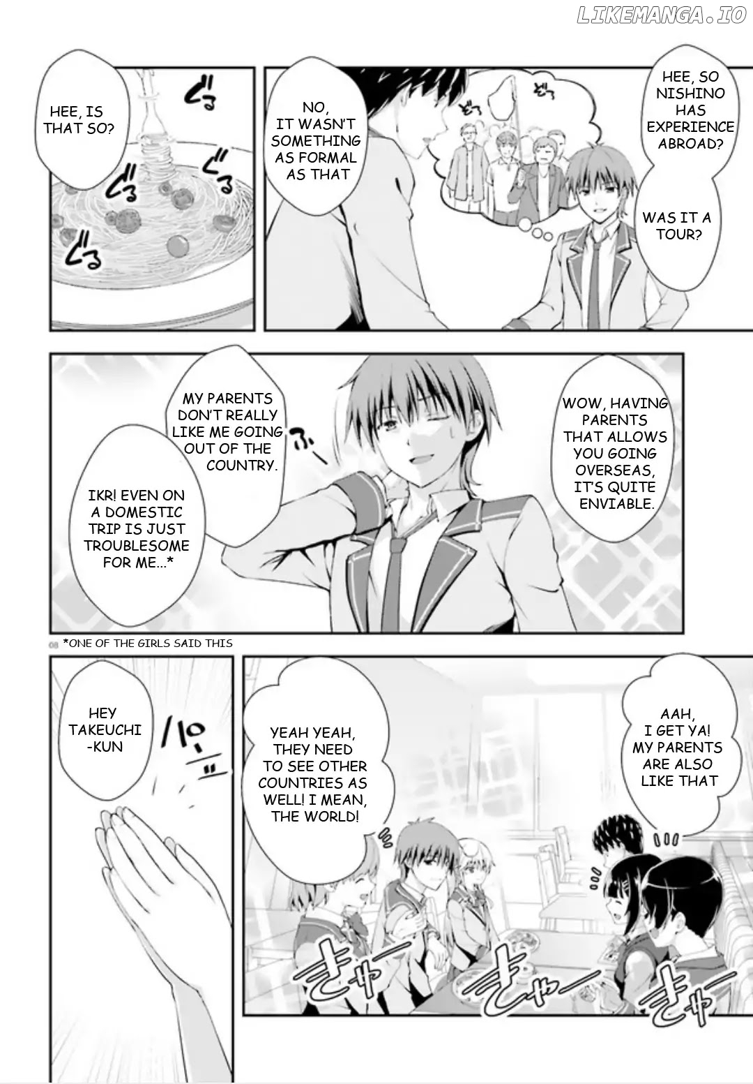 Nishino-The Boy At The Bottom Of The School Caste And Also At The Top Of The Underground chapter 3 - page 8