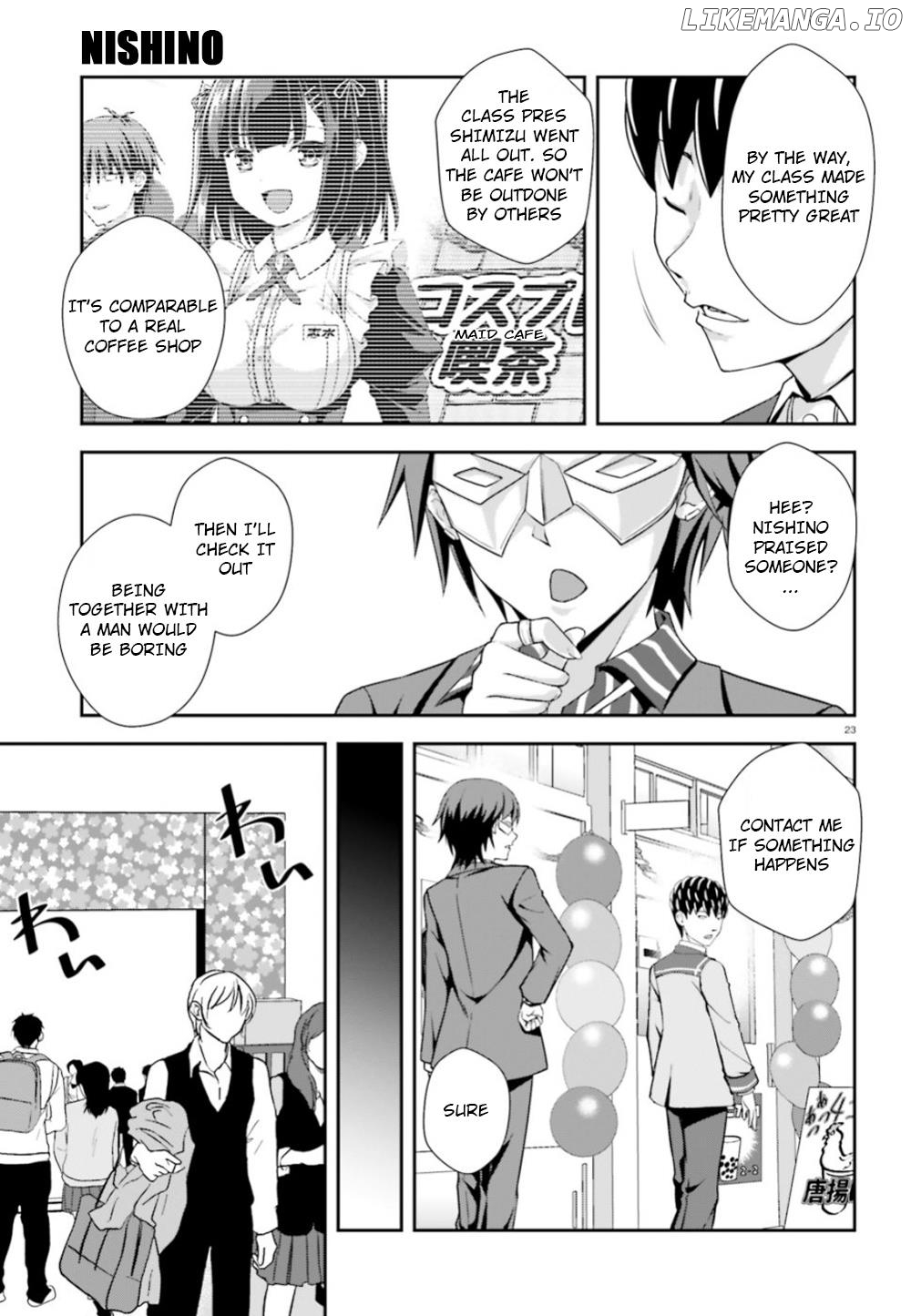 Nishino-The Boy At The Bottom Of The School Caste And Also At The Top Of The Underground chapter 7 - page 23