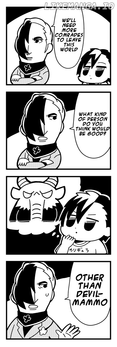 Caligula 4-Koma - Extreme Kitaku-bu chapter 3 - page 1