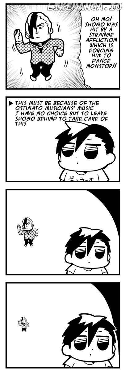 Caligula 4-Koma - Extreme Kitaku-bu chapter 20 - page 3