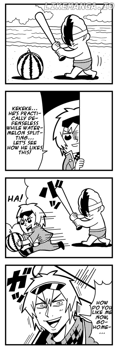 Caligula 4-Koma - Extreme Kitaku-bu chapter 19 - page 1