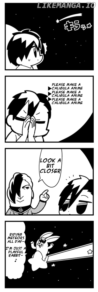 Caligula 4-Koma - Extreme Kitaku-bu chapter 15 - page 2