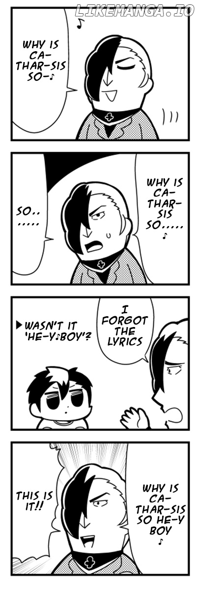 Caligula 4-Koma - Extreme Kitaku-bu chapter 14 - page 1
