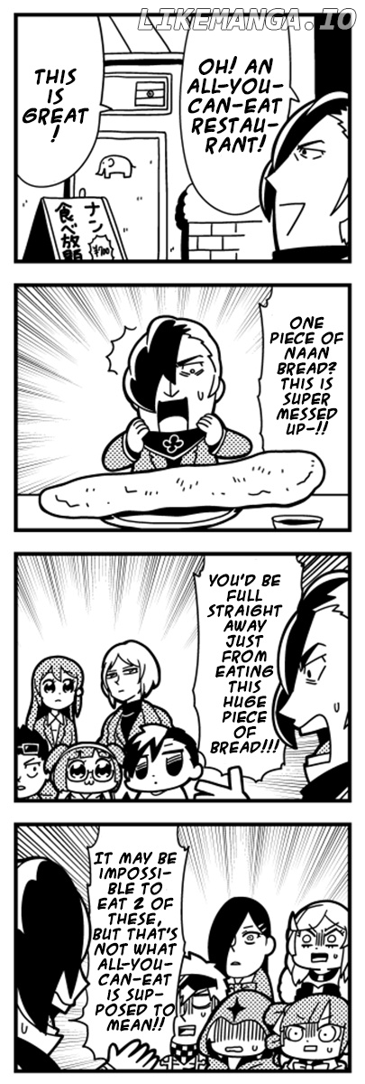 Caligula 4-Koma - Extreme Kitaku-bu chapter 12 - page 4