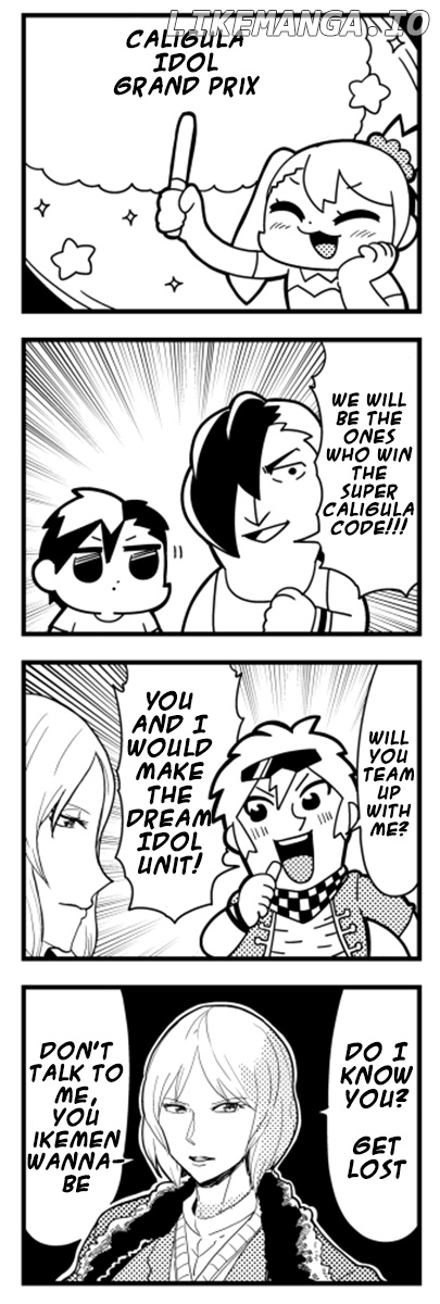 Caligula 4-Koma - Extreme Kitaku-bu chapter 9 - page 4