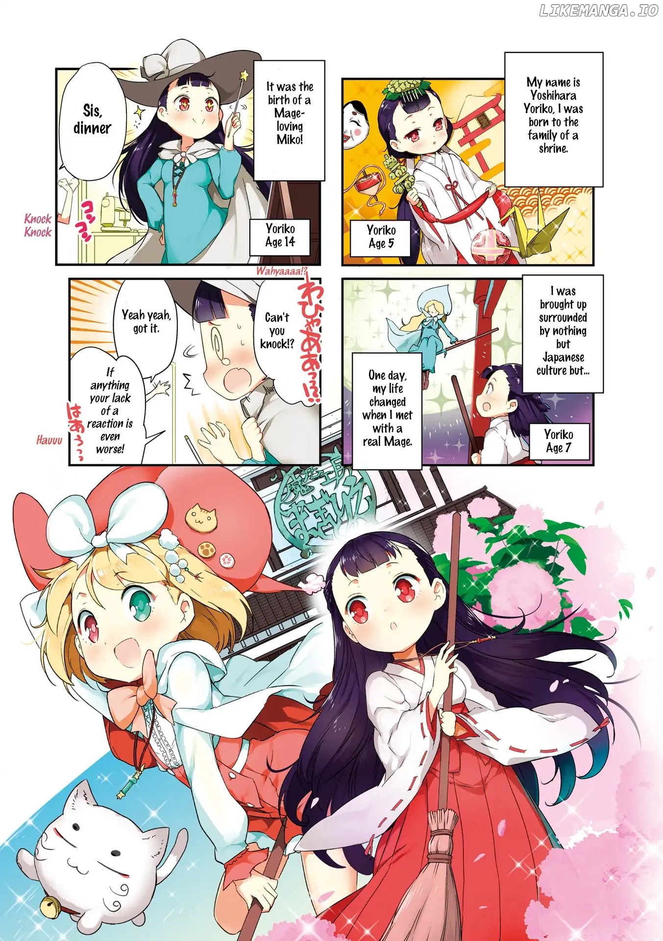 Kurokami Miko To Maria Witch chapter 1 - page 2