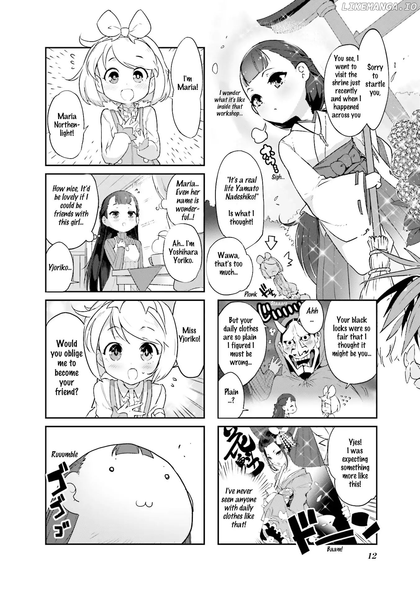 Kurokami Miko To Maria Witch chapter 1 - page 7