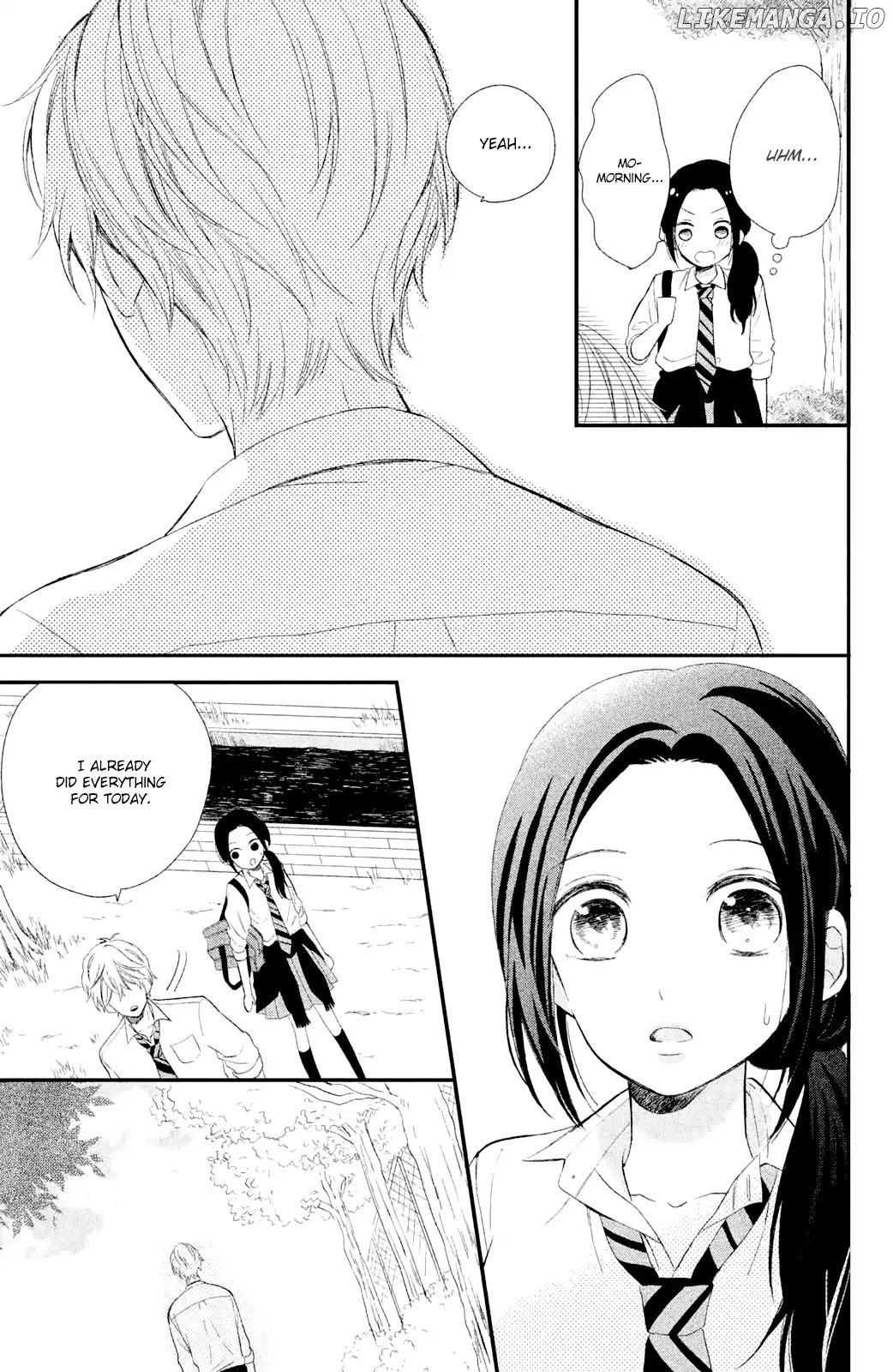 Sano, You are Meanie! chapter 1 - page 36