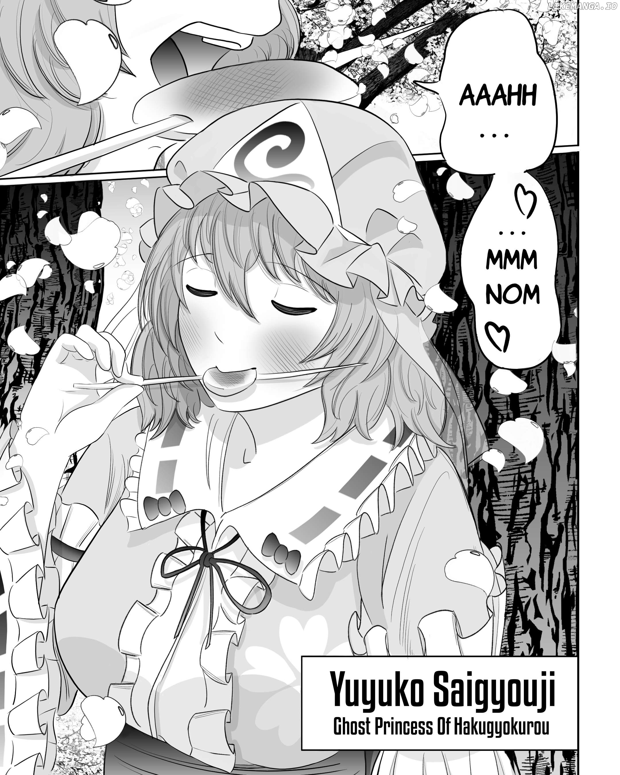 TOUHOU: Today's menu for lady Yuyuko Chapter 1 - page 2