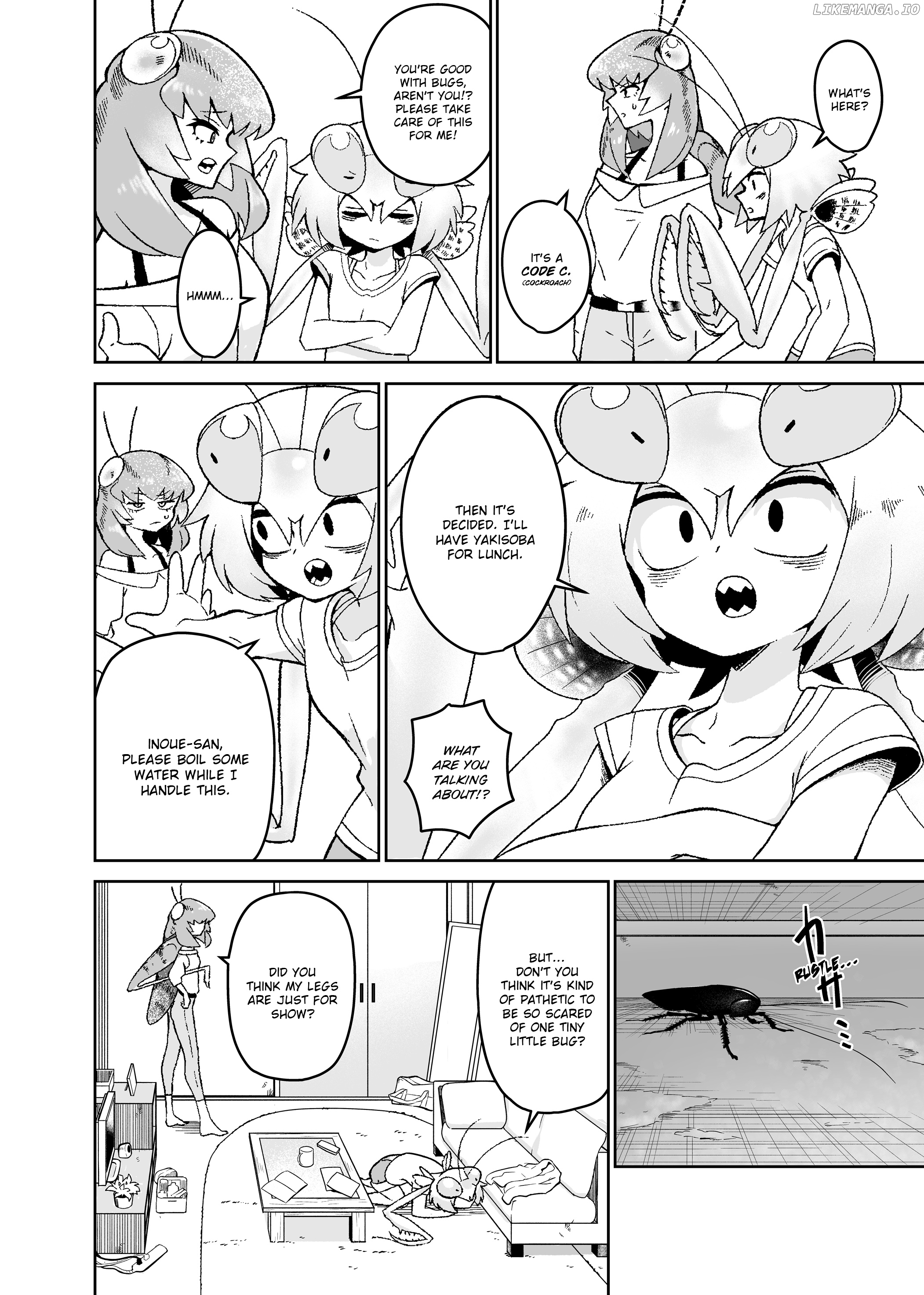 Carnivorous High School Mantis Akiyama chapter 4 - page 2
