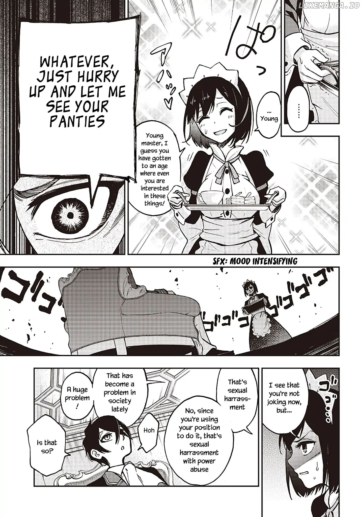 I Want You To Show Me Your Panties With a Disgusted Face chapter 1 - page 10
