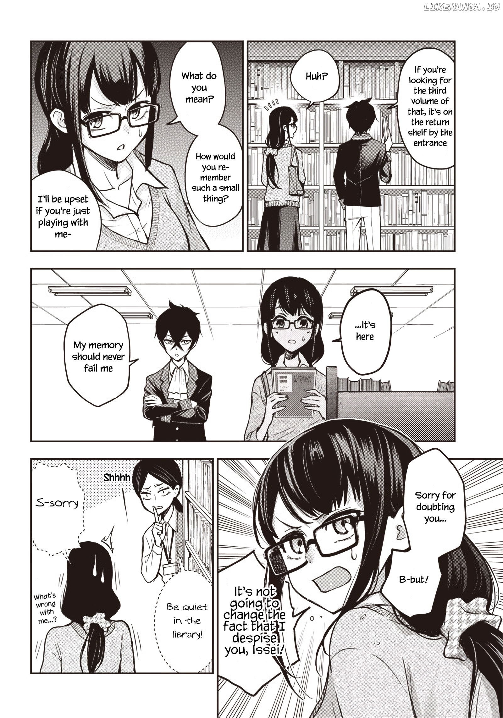I Want You To Show Me Your Panties With a Disgusted Face chapter 7 - page 9