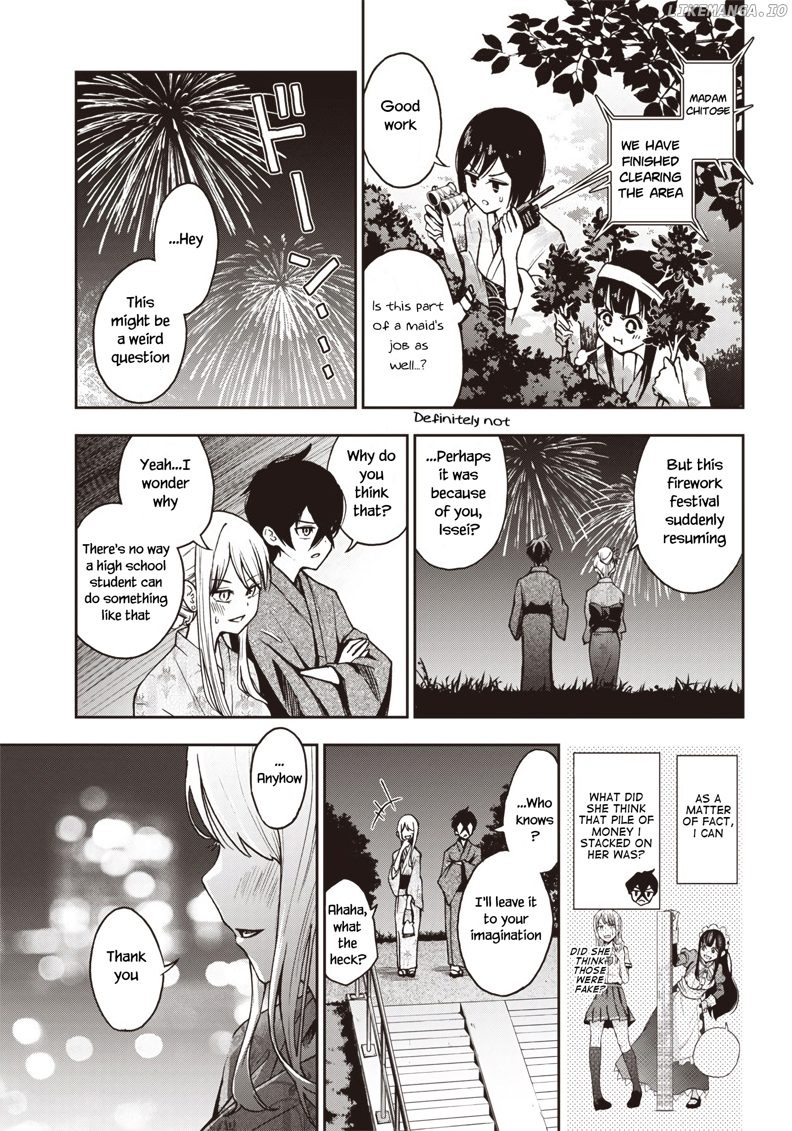 I Want You To Show Me Your Panties With a Disgusted Face chapter 4 - page 10