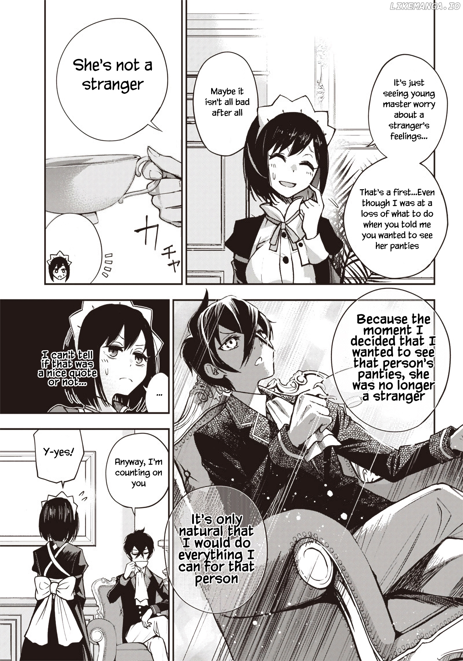 I Want You To Show Me Your Panties With a Disgusted Face chapter 4 - page 4