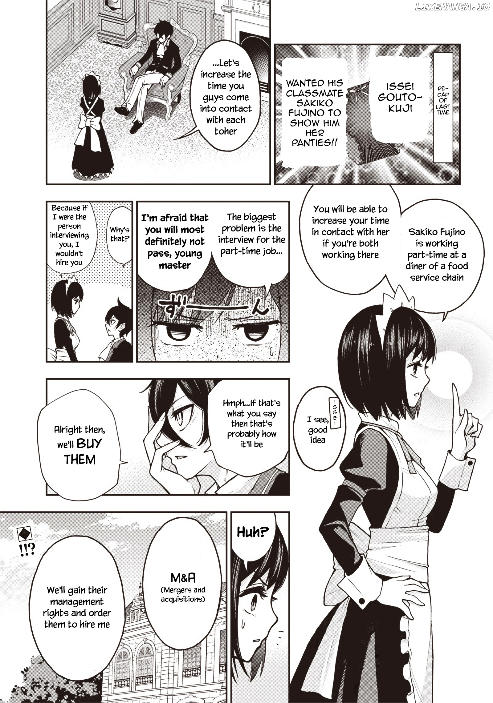 I Want You To Show Me Your Panties With a Disgusted Face chapter 3 - page 1