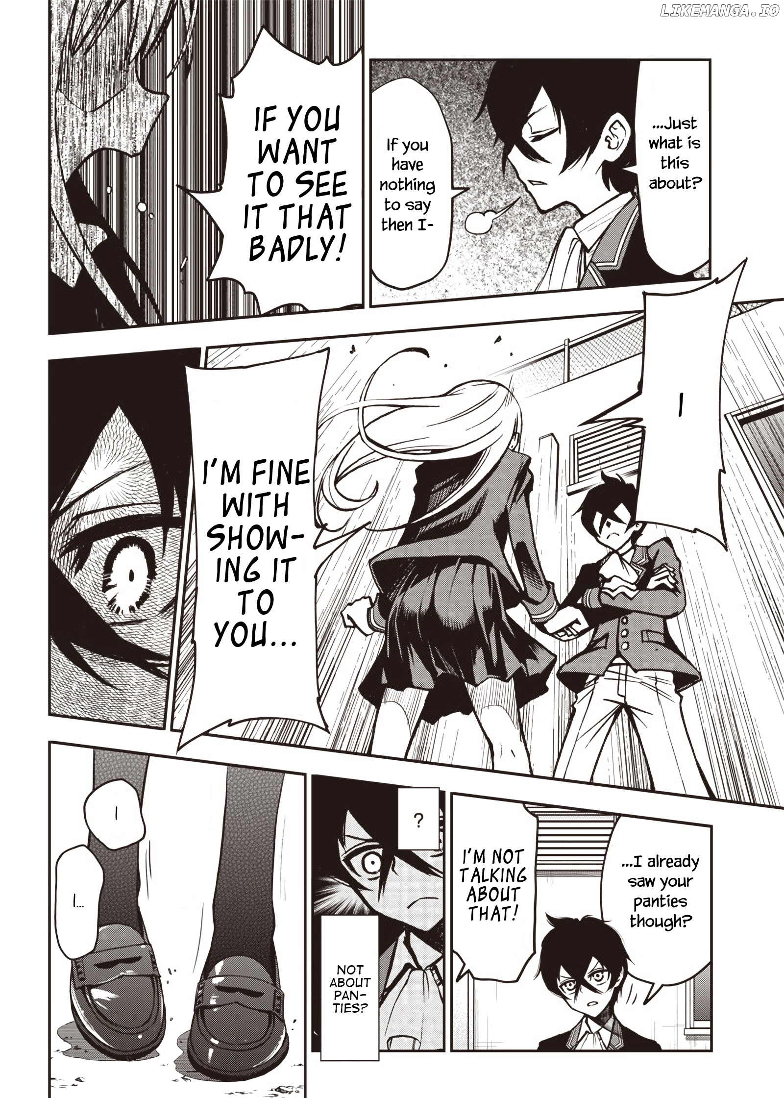 I Want You To Show Me Your Panties With a Disgusted Face chapter 17 - page 9