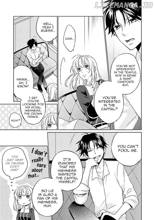 Since I Became a Saint, I'll do Whatever I Want with My Second Life ~The Prince was my Lover who Threw me Away in my Previous Life~ chapter 2 - page 9