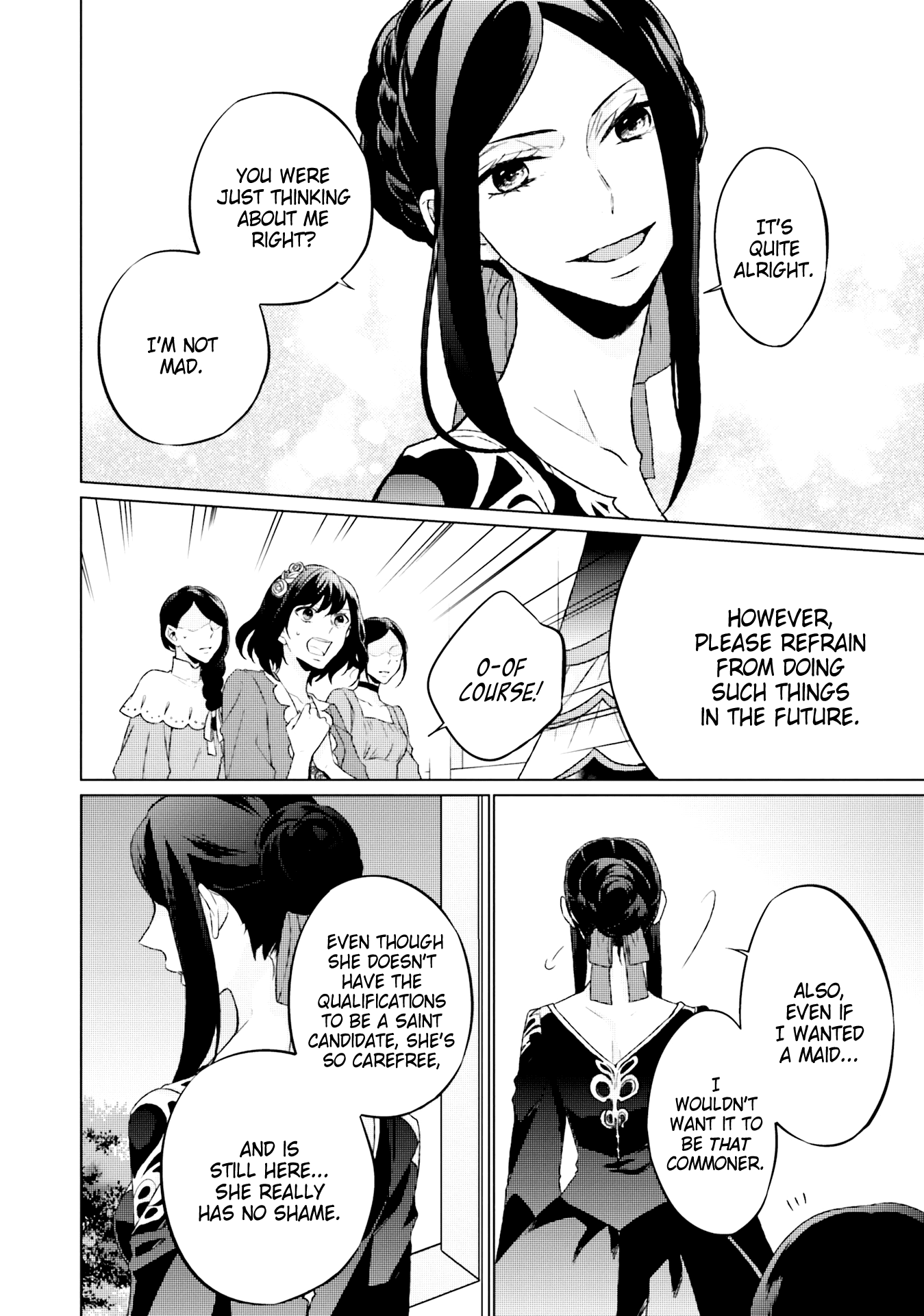 Since I Became a Saint, I'll do Whatever I Want with My Second Life ~The Prince was my Lover who Threw me Away in my Previous Life~ chapter 4 - page 40