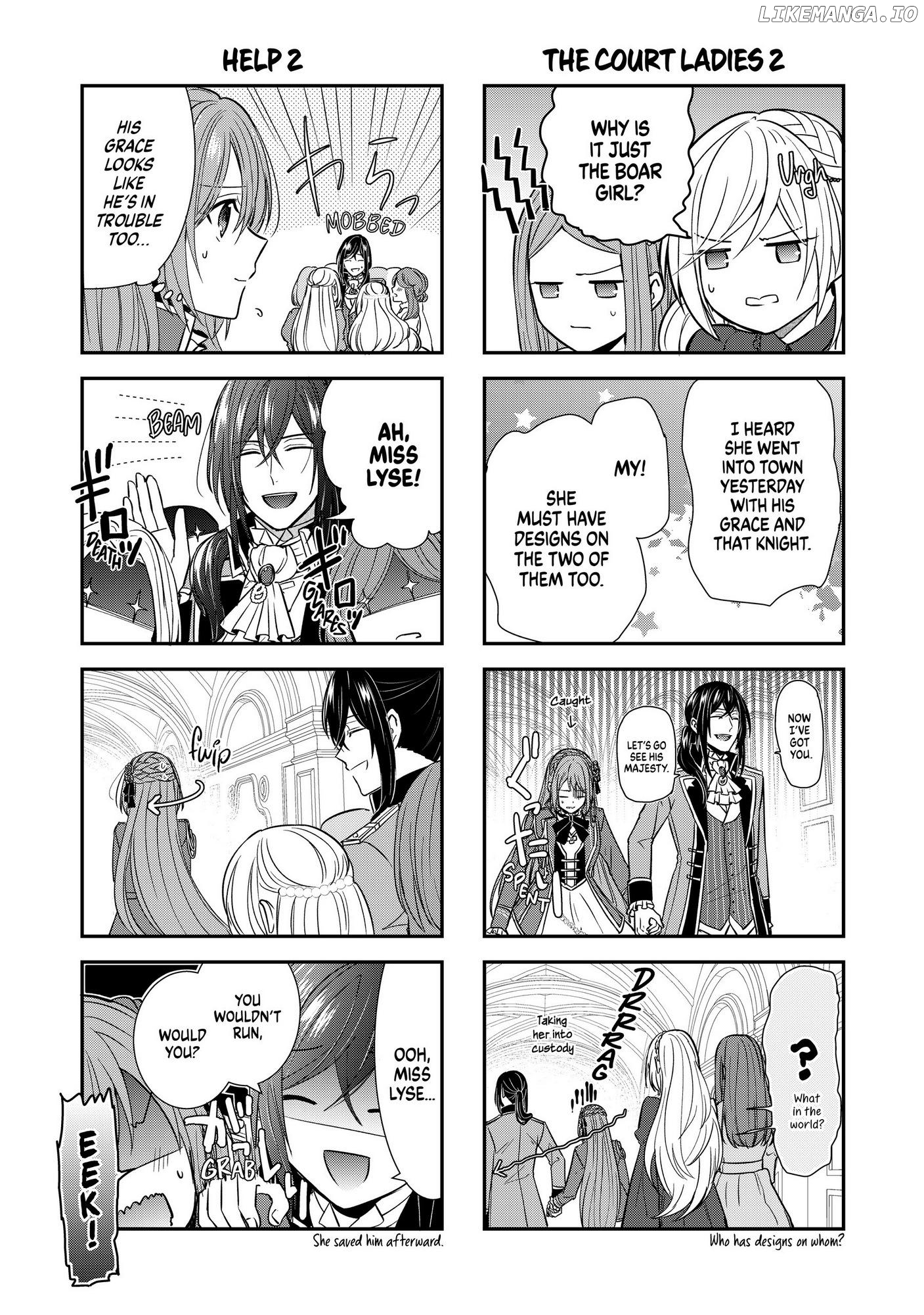The Emperor Hopes For The Court Lady As His Bride chapter 10.5 - page 5